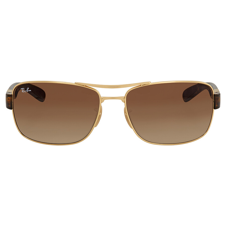 Ray Ban Arista Brown Gradient Men's Sunglasses RB3522 001/13 64