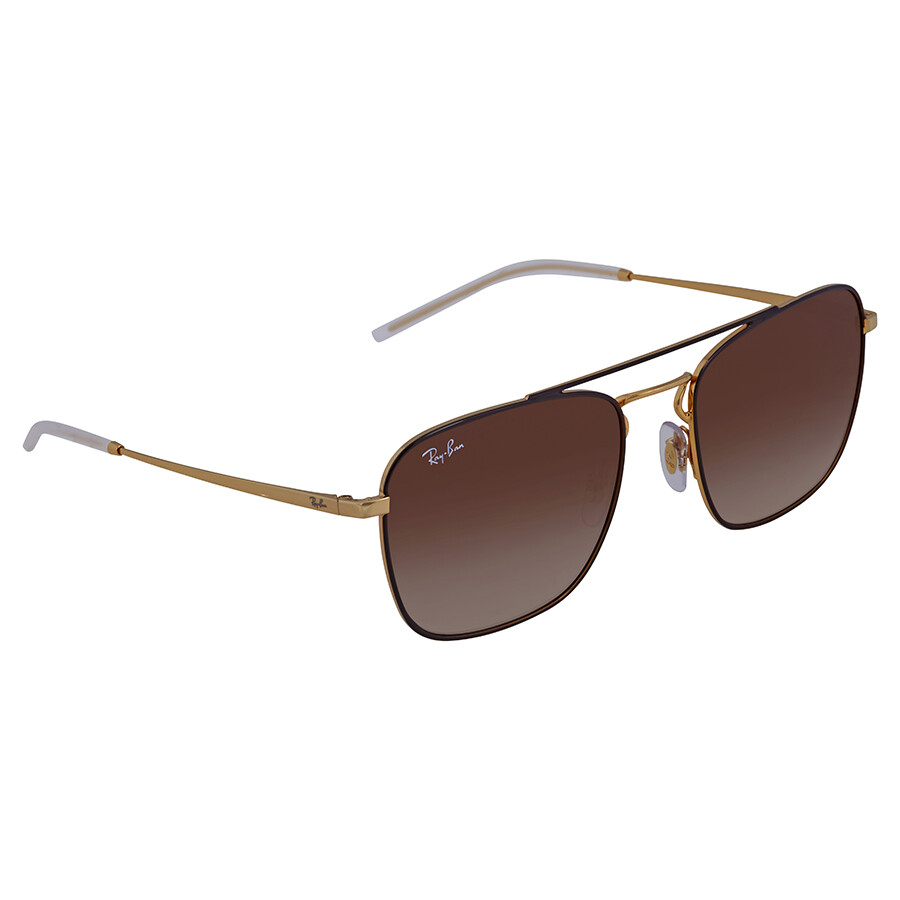 ray ban brown gradient