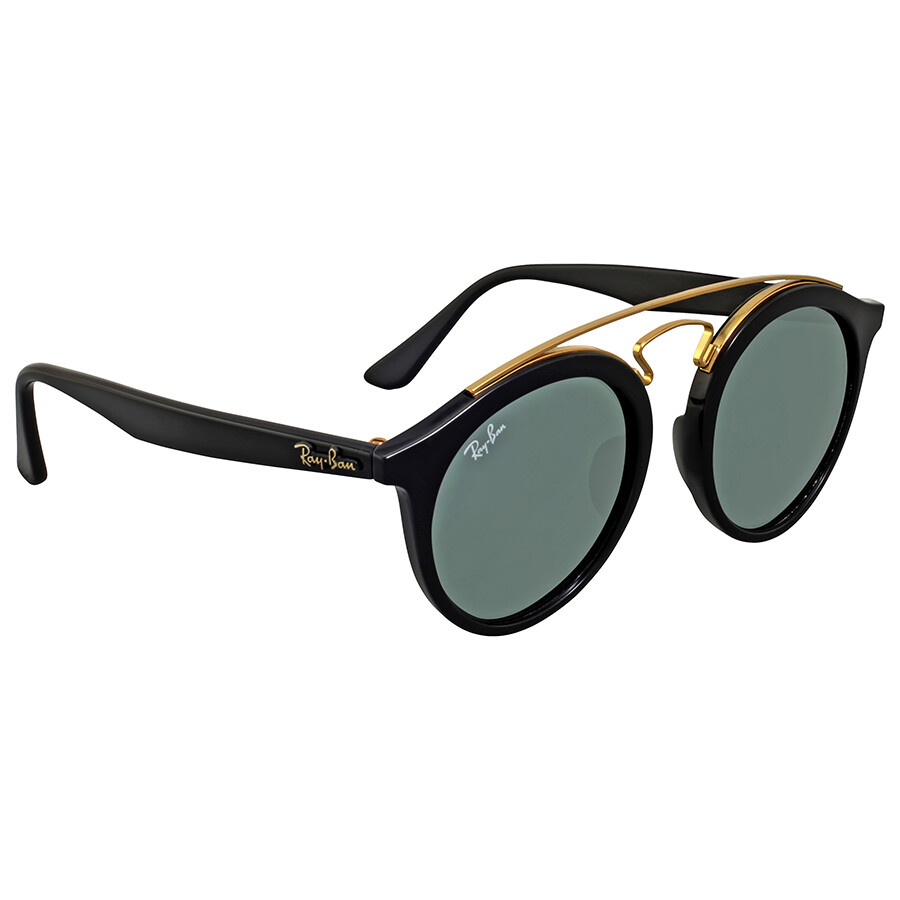 RayBan Green Classic Round Asian Fit Sunglasses RayBan Sunglasses