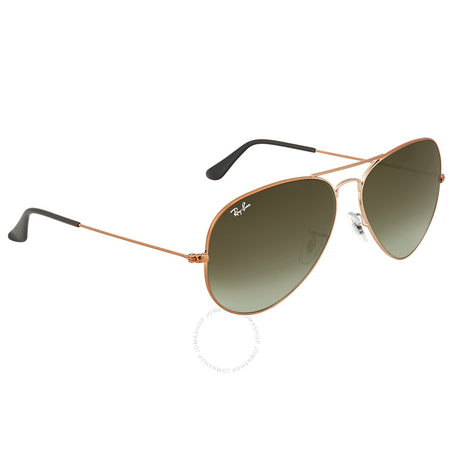 Ray Ban Green Gradient Aviator Sunglasses Aviator RayBan