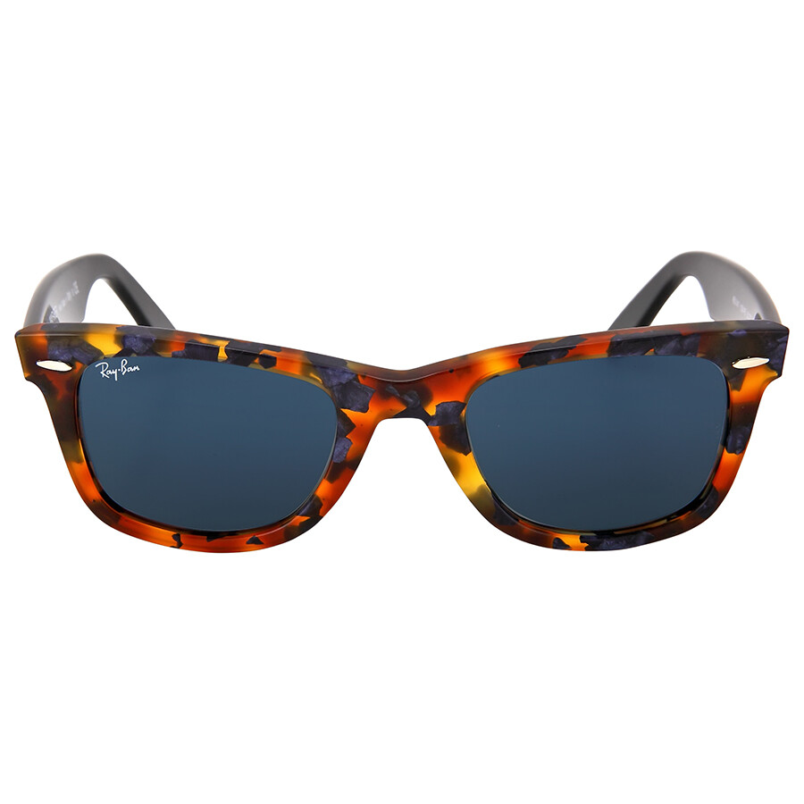 Ray Ban New Wayfarer Blue Fleck Gradient Lens 50mm Ladies Sunglasses