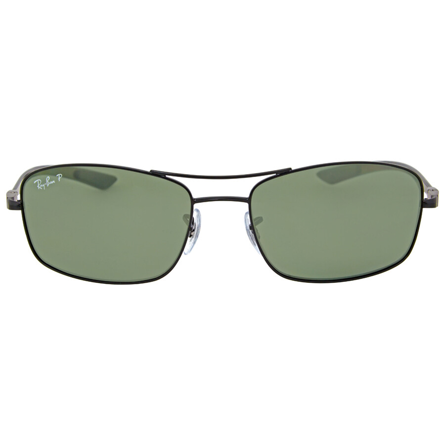 Ray Ban Tech Carbon Fiber Polarized Green Classic G15 Sunglasses 0RB8309002/9A59 RayBan