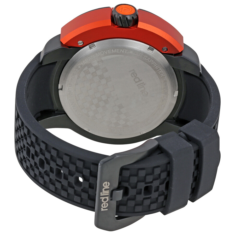 Red Line Chronograph Black Dial Men's Watch 309CBB01OA Red Line