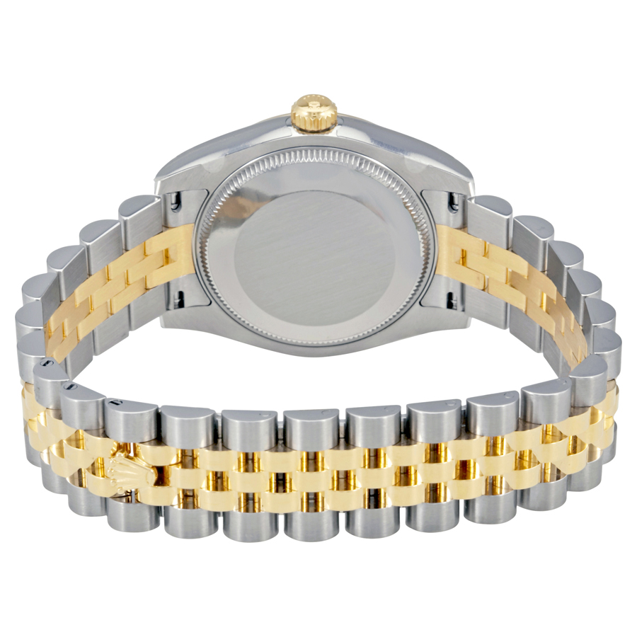 Rolex Datejust 31 Green Roman Numeral Diamond Dial Steel and 18K Yellow ...