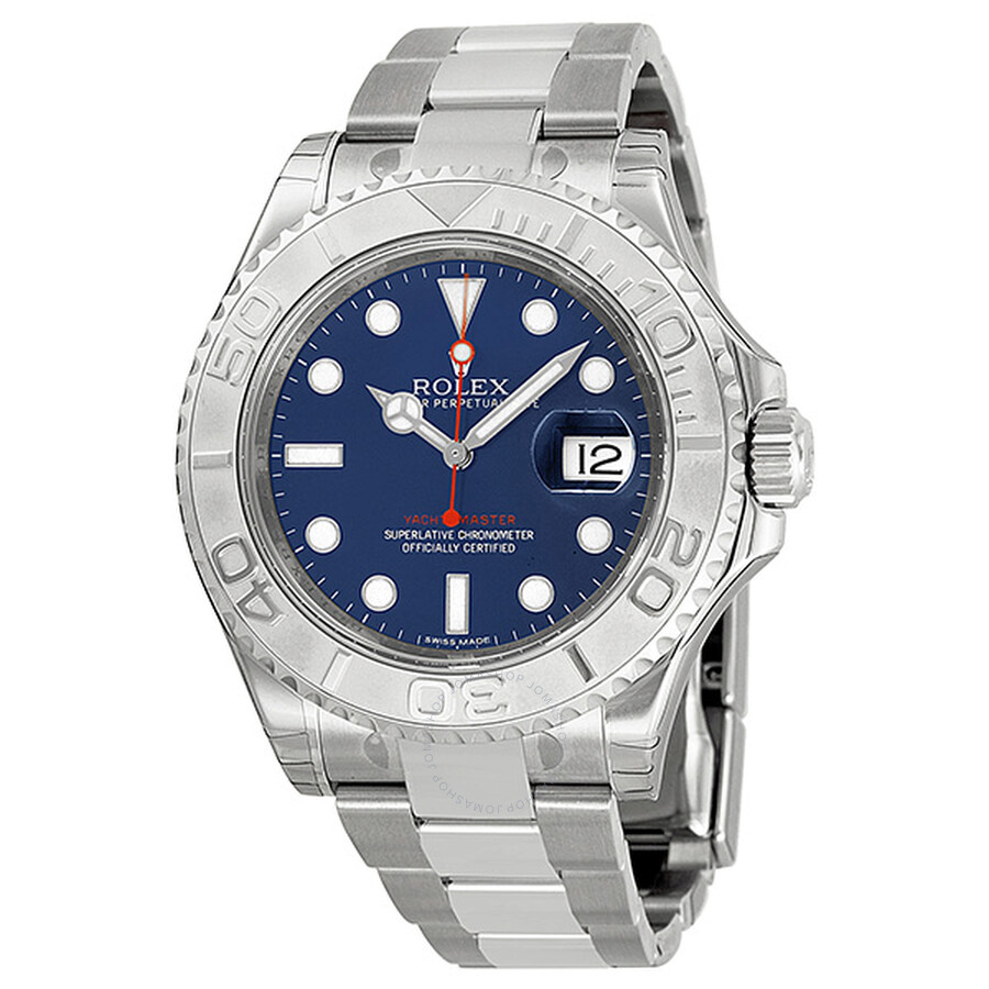 rolex yacht-master 40 automatic blue dial stainless steel