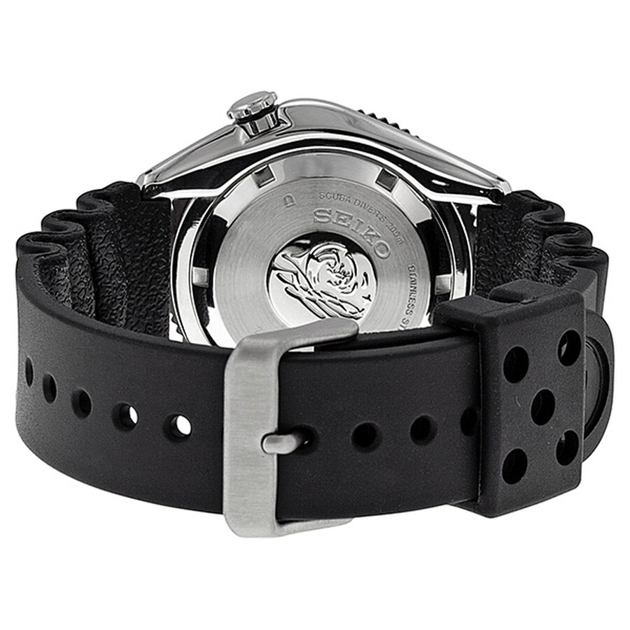 Seiko Divers Black Dial Black Rubber Strap Men's Watch SKZ327 Diver Seiko Watches