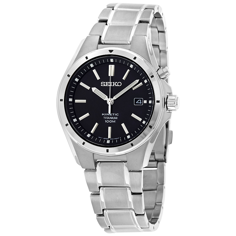 titanium kinetic watch