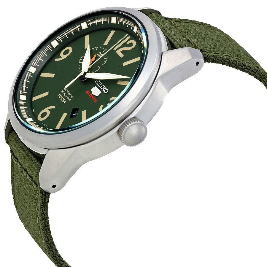 Seiko Series 5 Automatic Green Dial Men's Watch SSA299 Seiko 5