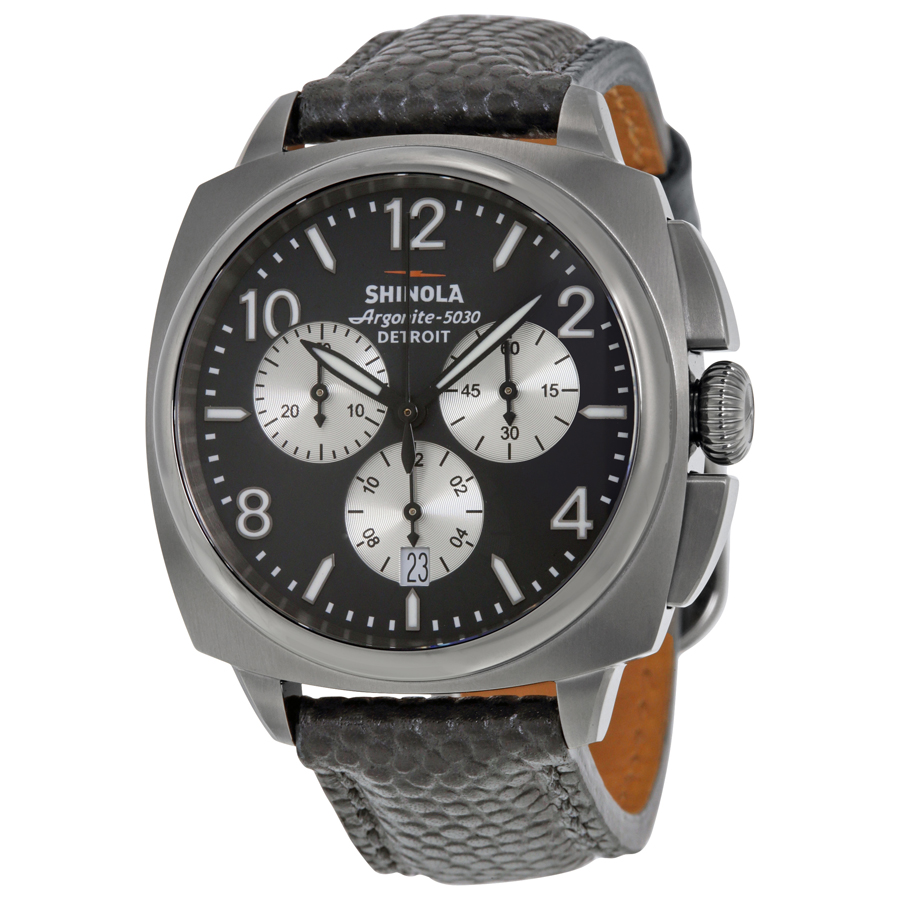 【jomashop】 the brakeman chrono dark gray dial black football