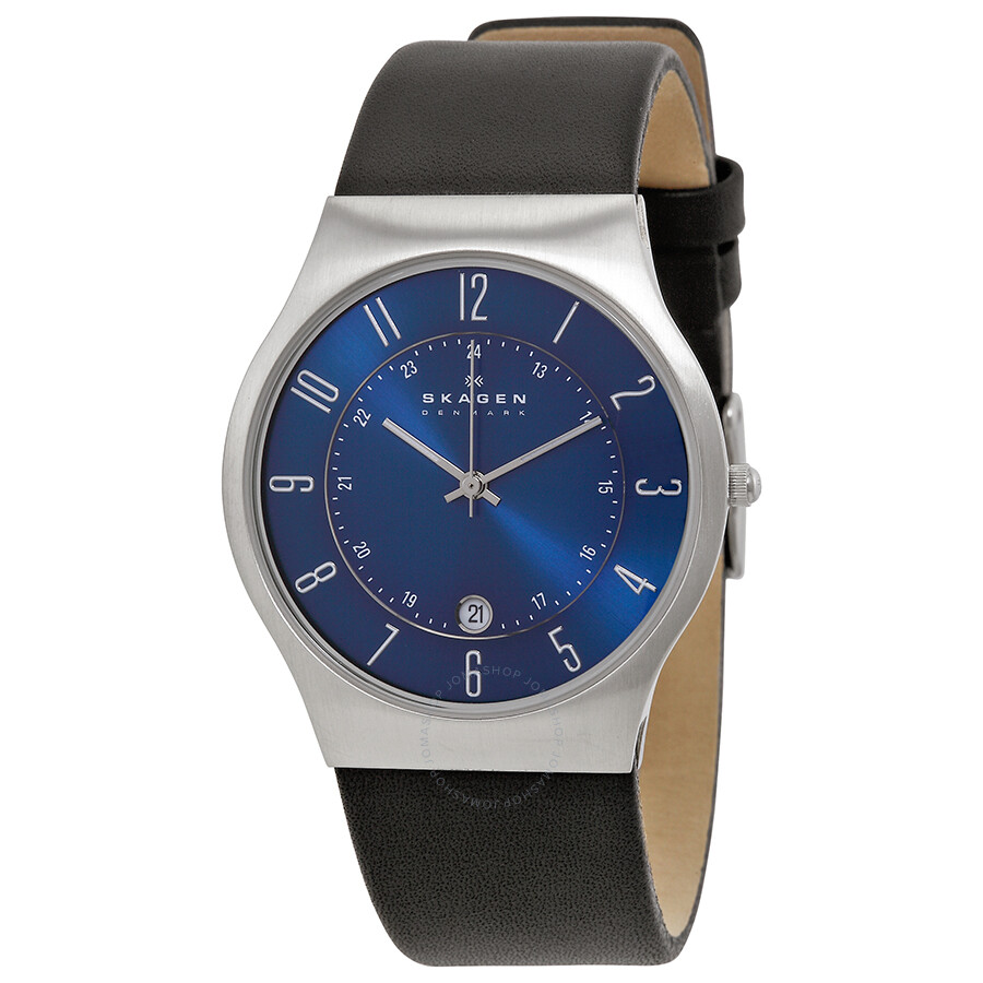 Skagen Denmark Steel Perfect Blue Dial Men's Watch 233XXLSLN Steel