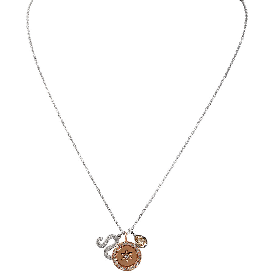Zodiac pendant necklace swarovski Clearance