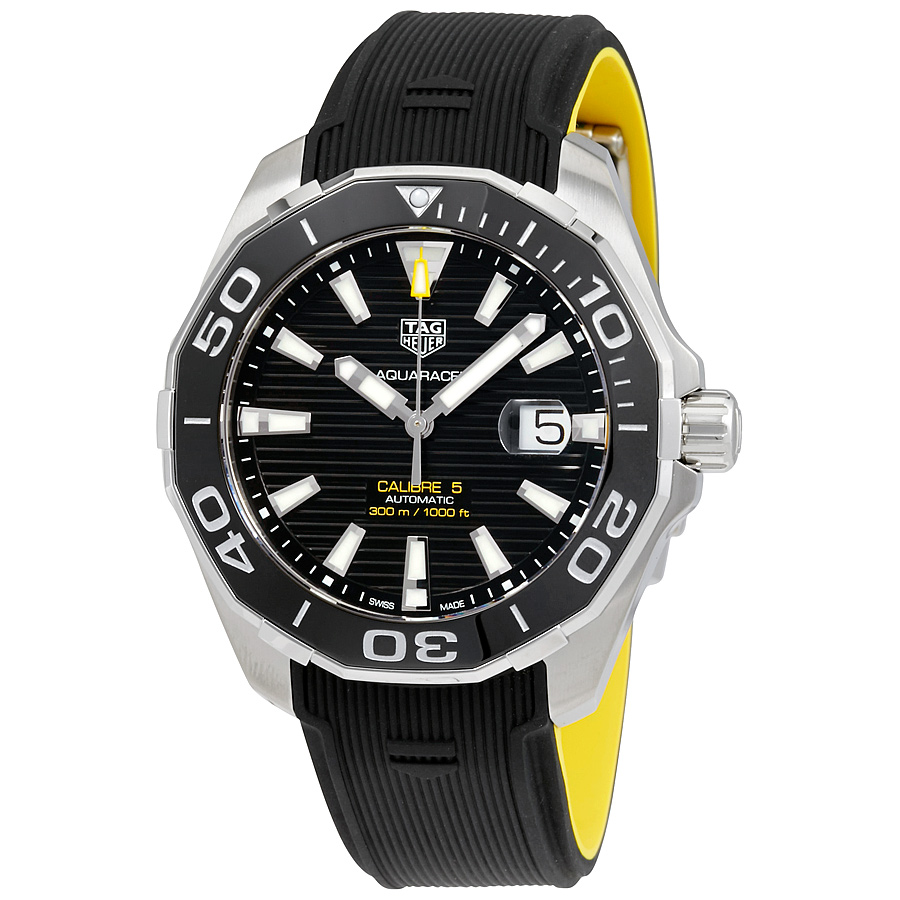 Tag Heuer Aquaracer Black Dial Watch for Men - WAY201A.FT6142