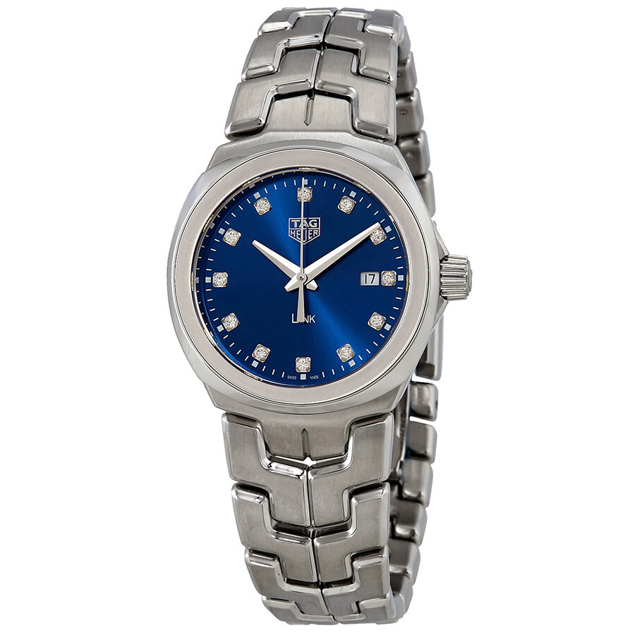 Tag Heuer Link Blue Diamond Dial Ladies Watch WBC1318.BA0600 Link