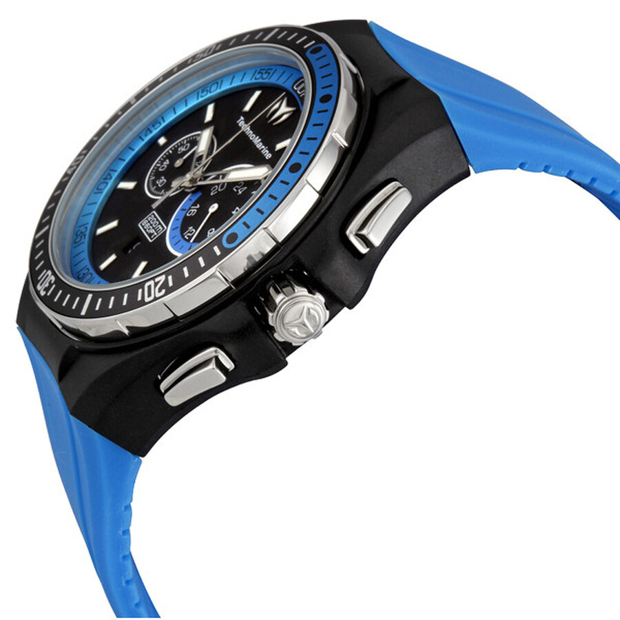 Technomarine Cruise Sport Blue Rubber Strap Men's Watch 111029 Cruise