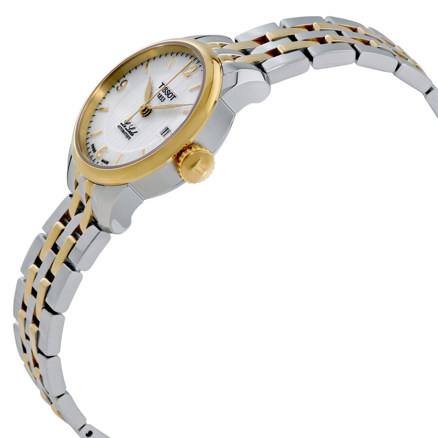 Tissot Le Locle Automatic Silver Dial Two-tone Ladies Watch T41218334 - Le Locle - T-Classic 