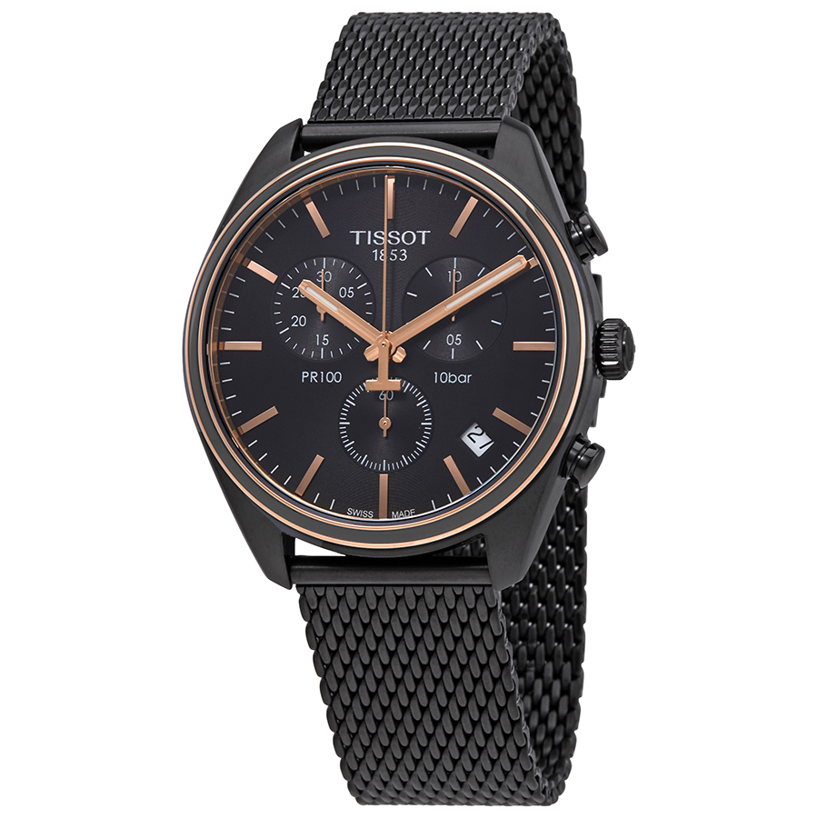 tissot pr 100 black