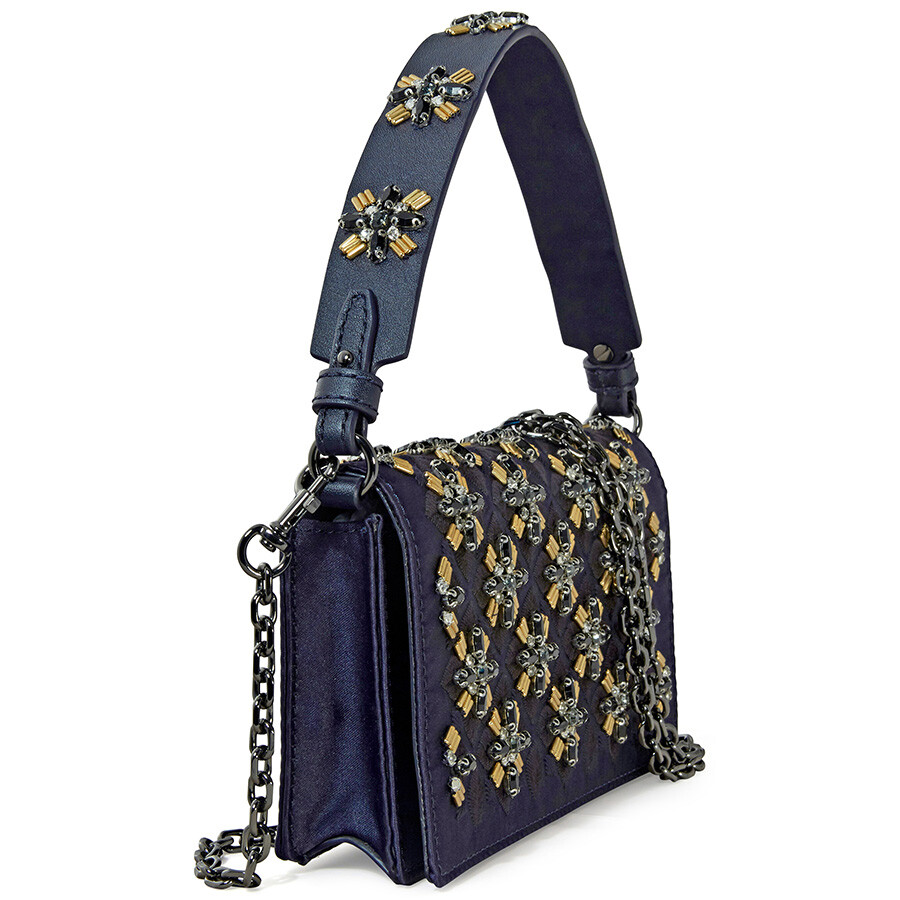 tory burch navy handbag
