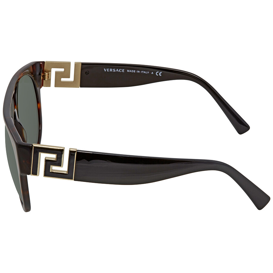 Versace Green Round Sunglasses VE43331087155 Versace Sunglasses