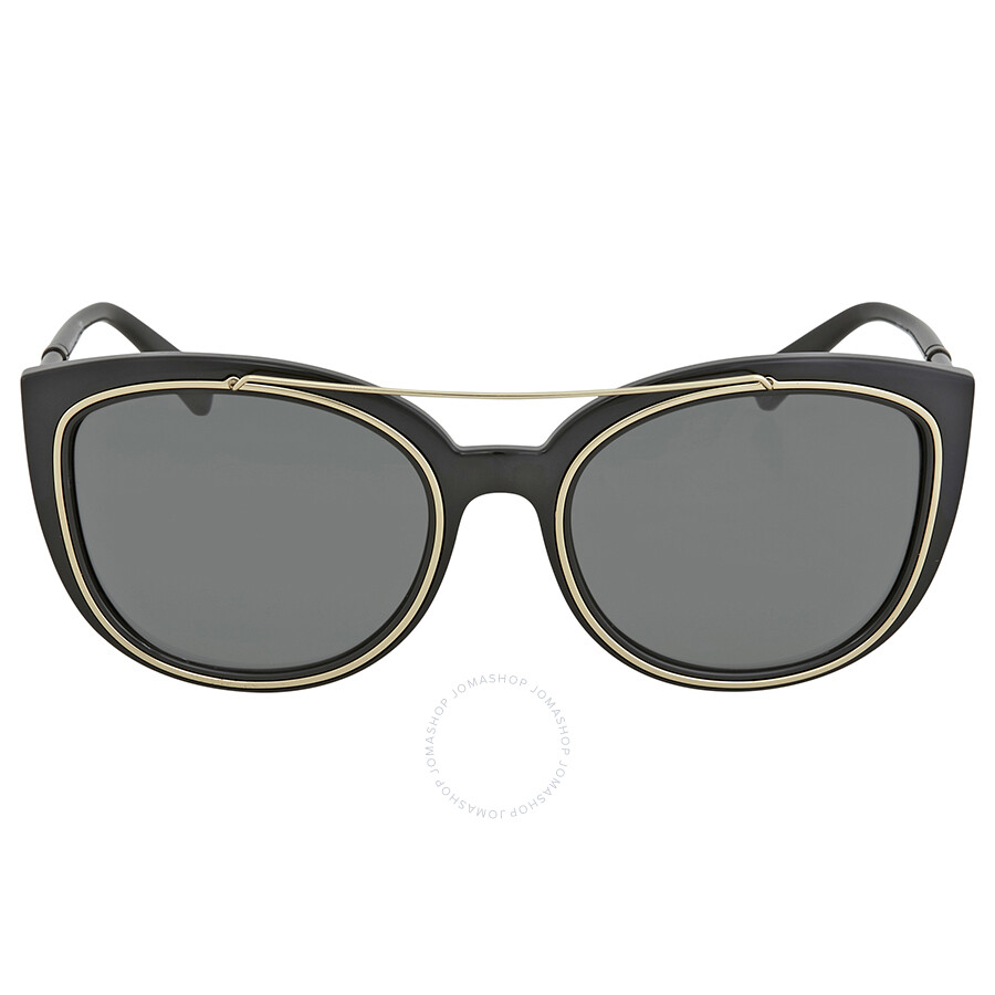 Versace Grey Cat Eye Sunglasses VE4336 GB1/87 56 Versace Sunglasses