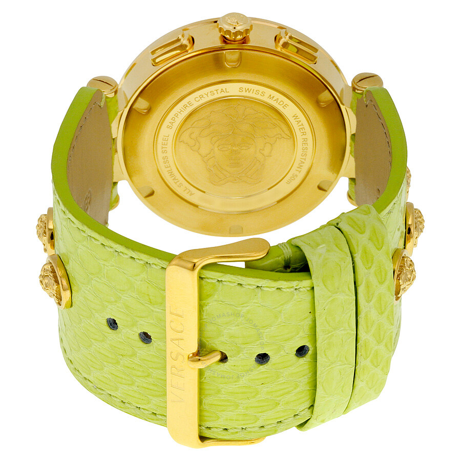 Versace VRace White Dial Swiss Quartz Ladies Watch VND040014 Versace