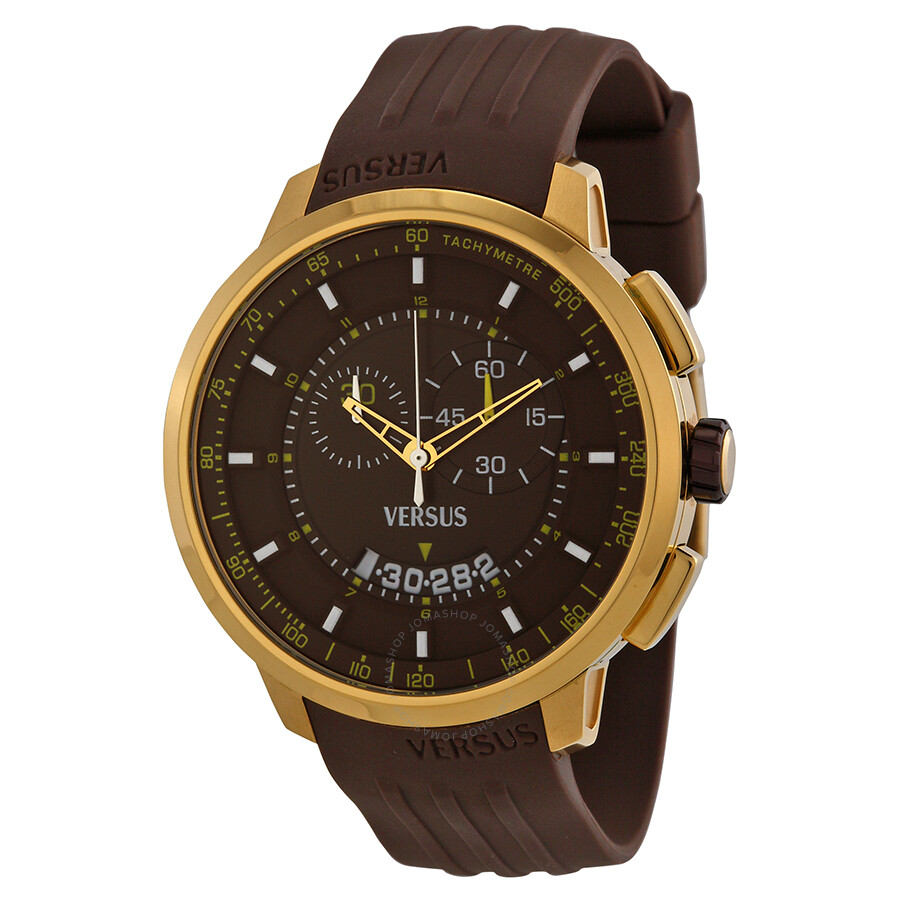 【jomashop】 manhattan chronograph black dial brown