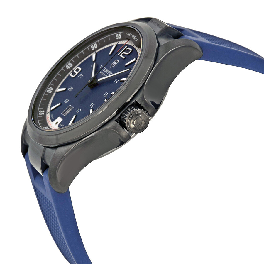 Victorinox Swiss Army Night Vision Blue Dial Men's Watch 249069 Night