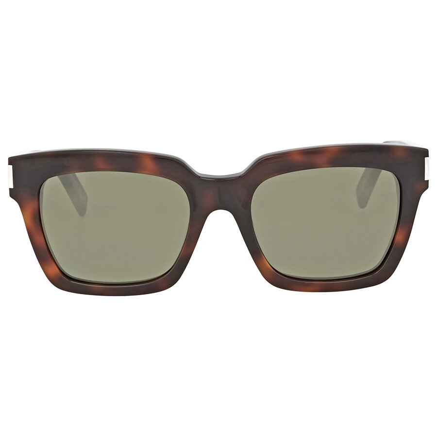 Yves Saint Laurent Light Havana Square Sunglasses Yves Saint Laurent