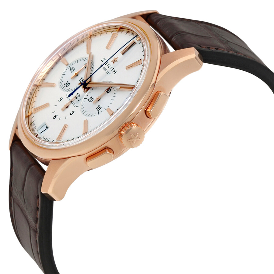 Zenith El Primero Captain 18kt Rose Gold Chronograph Men's Watch