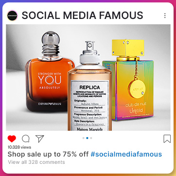 Social Media Famous Fragrances